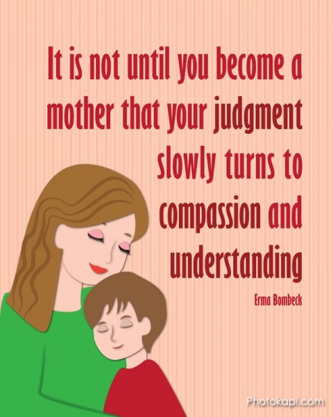 Mother Judgement Compassion Understanding Mom Boy
