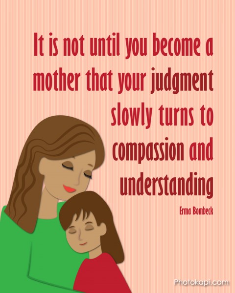 Mother Judgement Compassion Understanding Mom Girl 2
