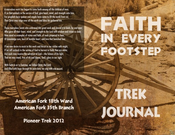 Pioneer Trek Journal Cover