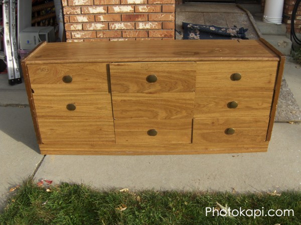 Old Dresser to Bench 1