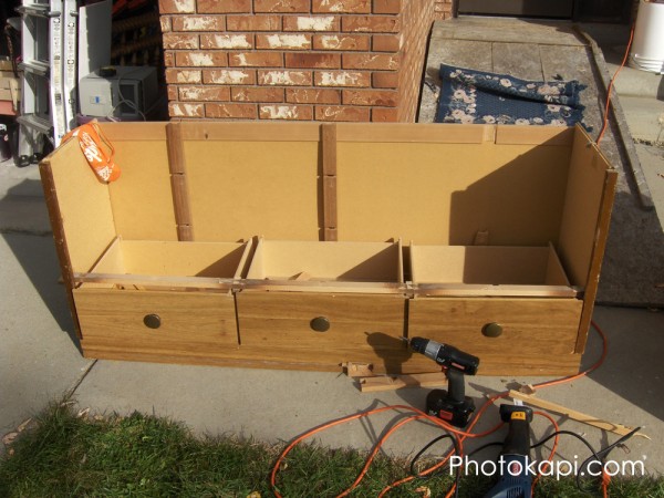 Old Dresser to Bench 2