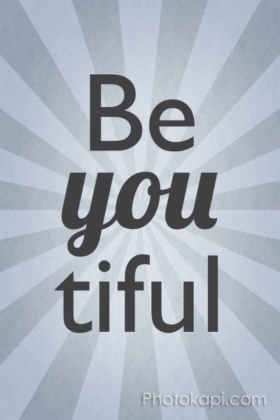 Be You Tiful - Grey