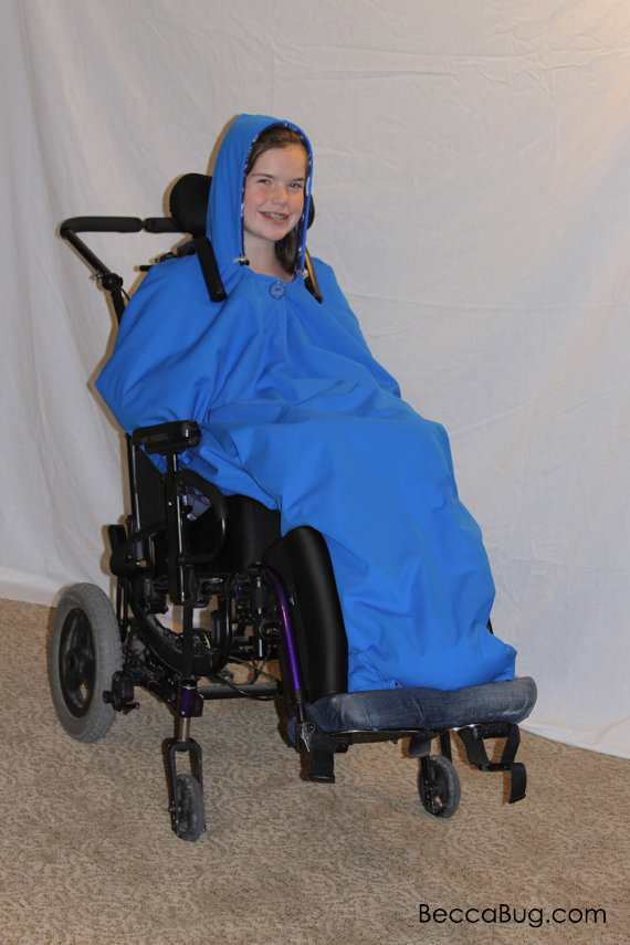 Wheelchair Coat by BeccaBug Designs