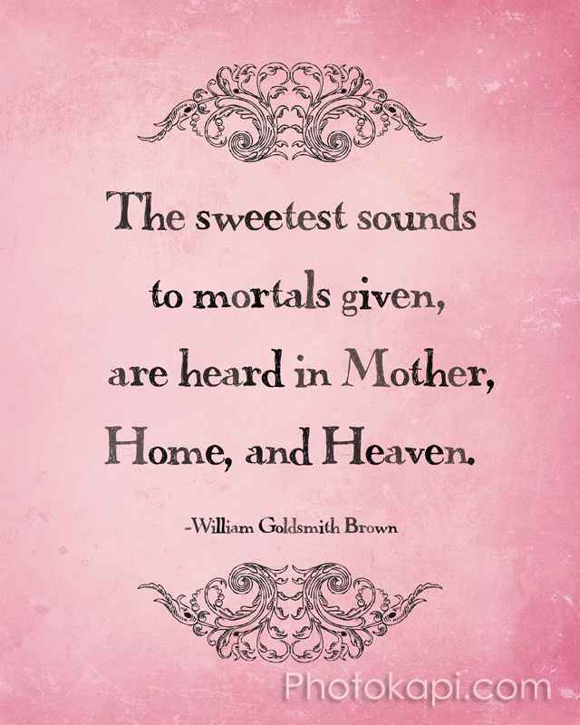 The sweetest sounds