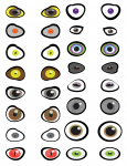 Scary Eyes Printables – Photokapi.com