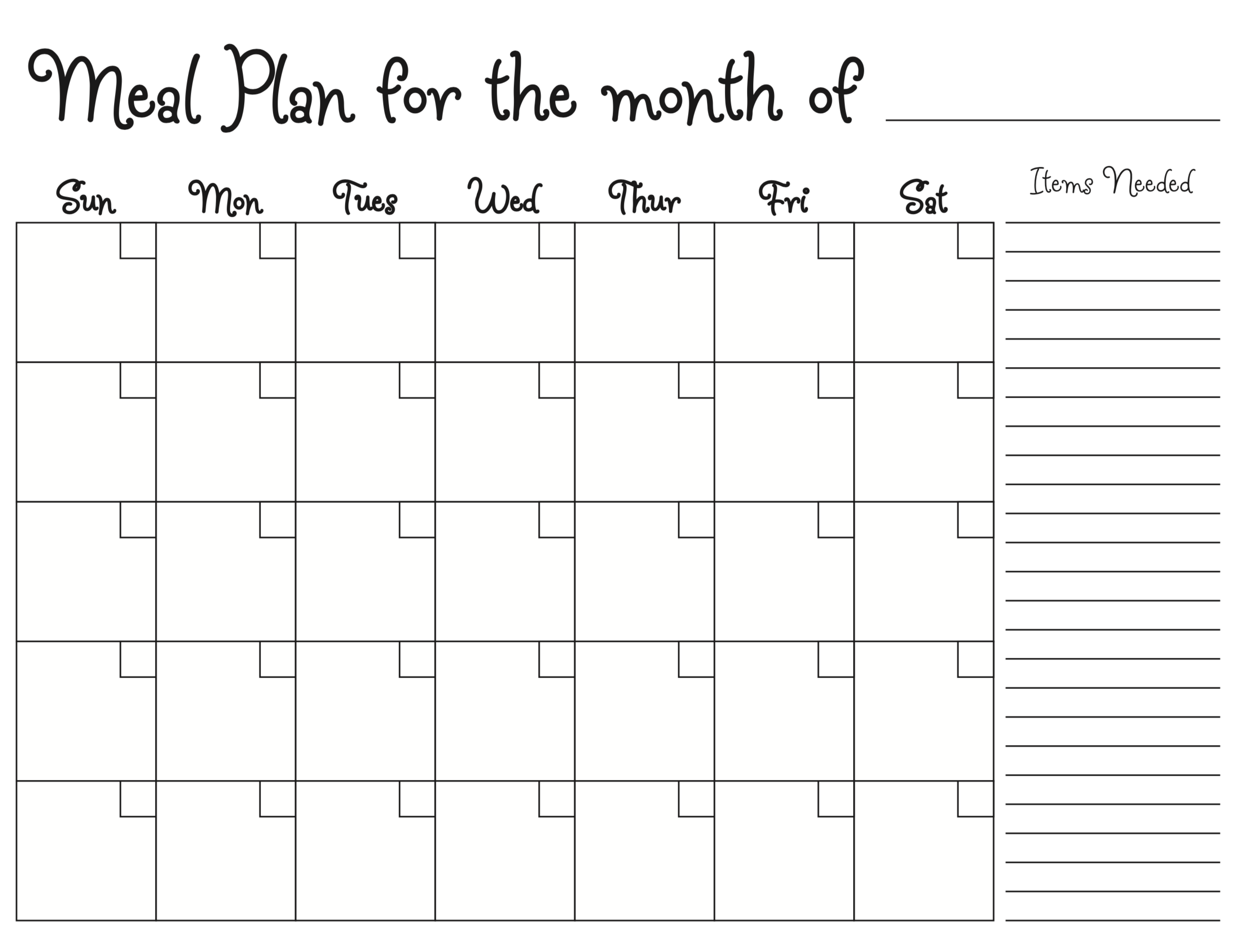 meal planning calendar photokapicom