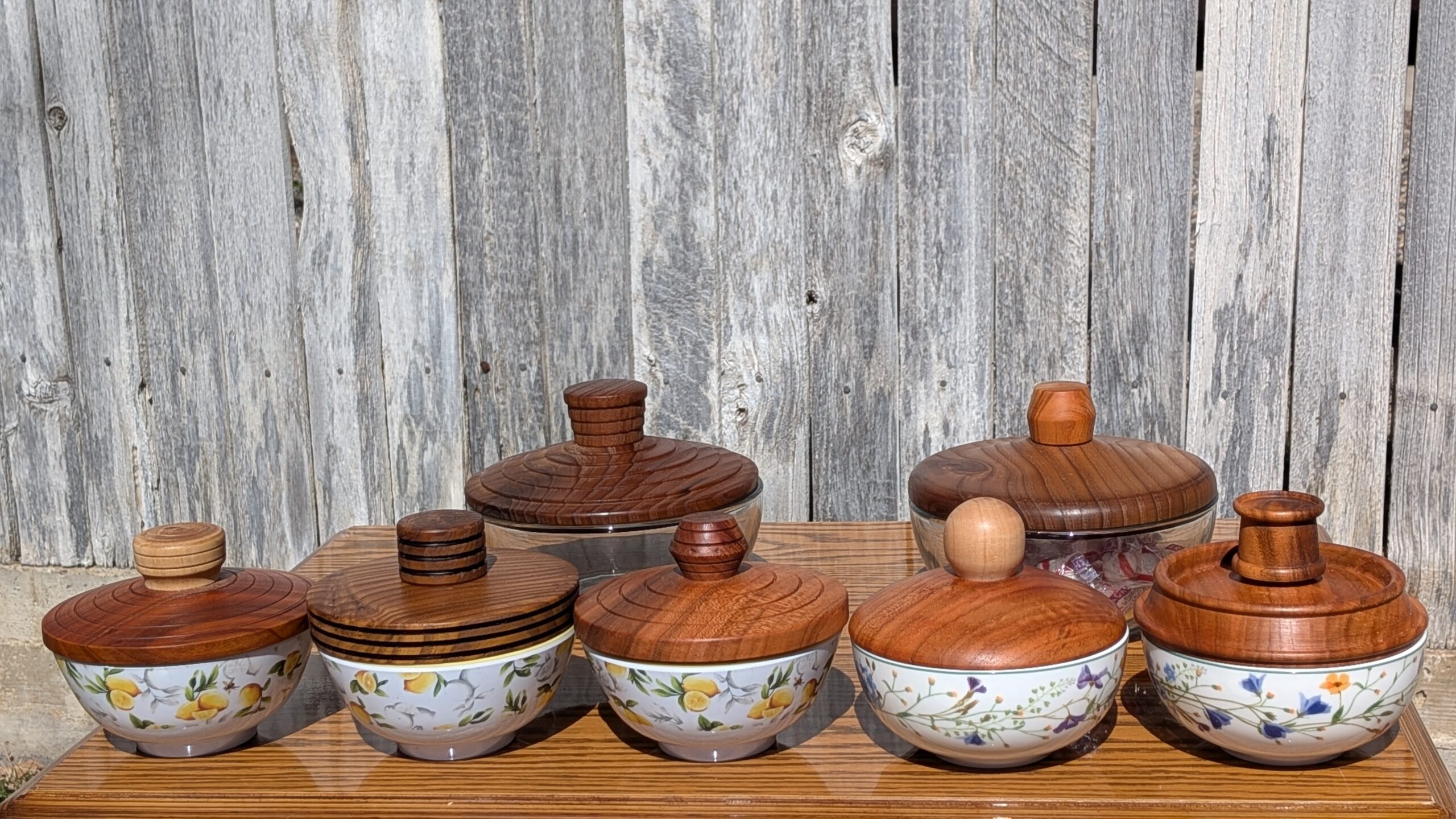 Wooden Dish Lids