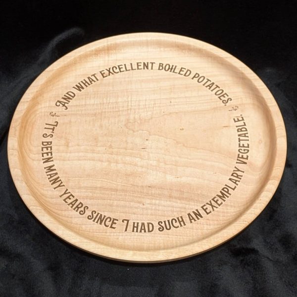 Maple Platter
